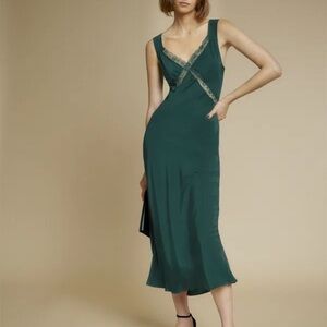 Reformation Provence Silk Dress